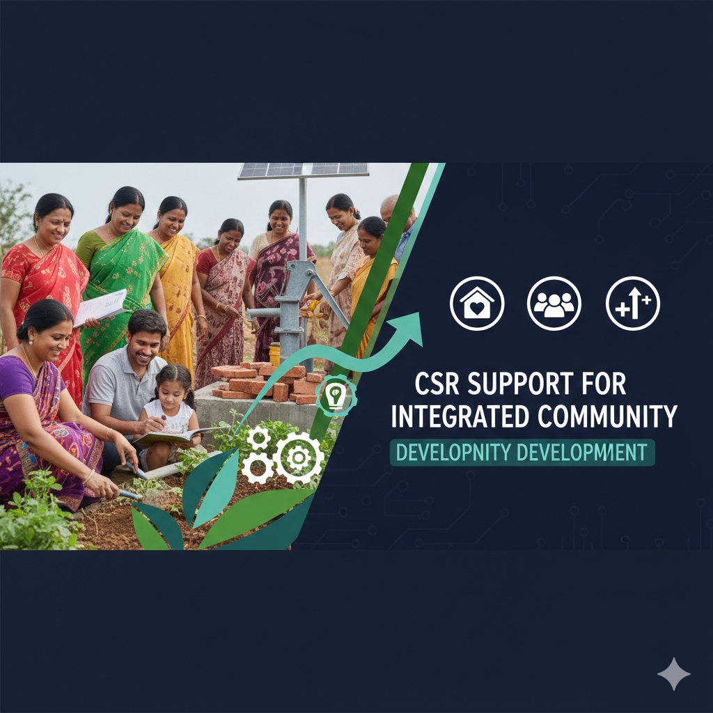 CSR Support for Integrated Community Development