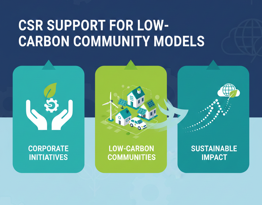 CSR Support for Low-Carbon Community Models
