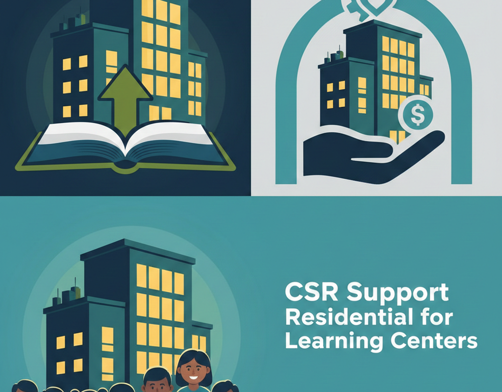 आवासीय शिक्षण केंद्रों के लिए CSR समर्थन