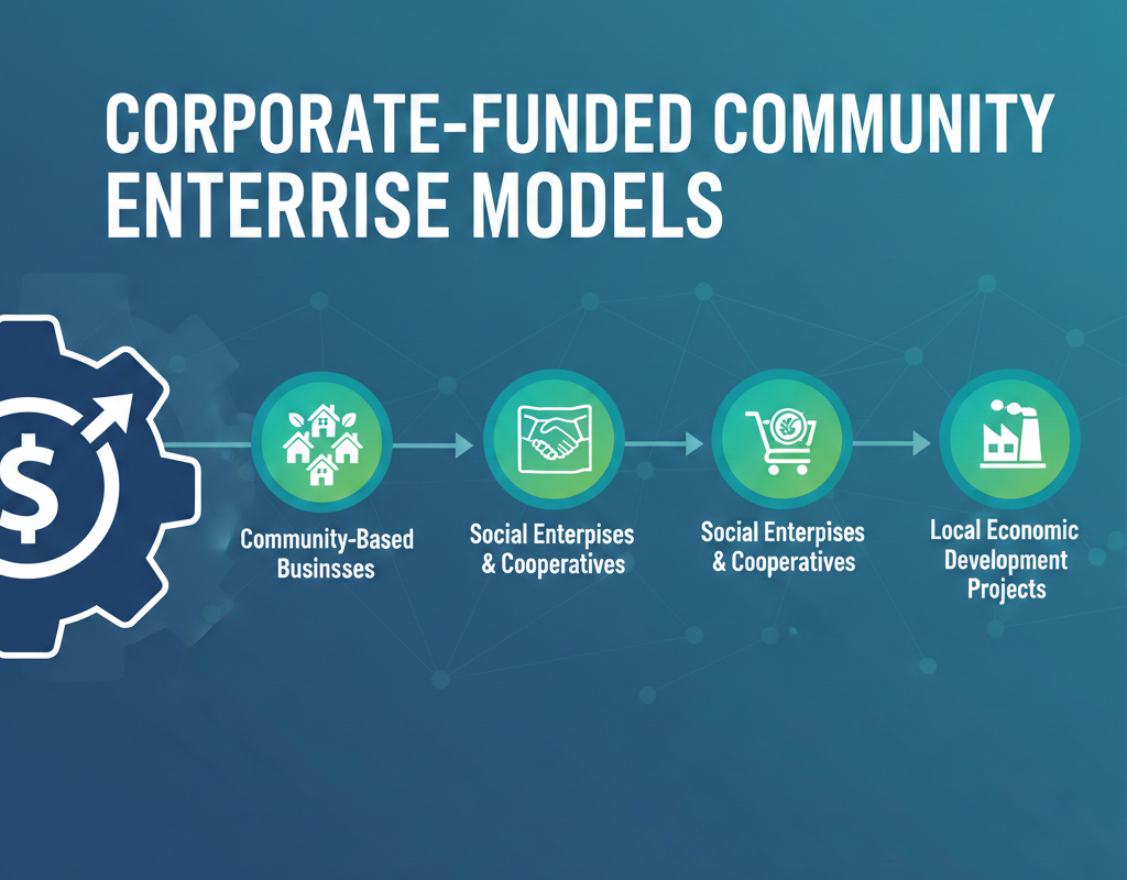 Corporate-Funded Community Enterprise Models