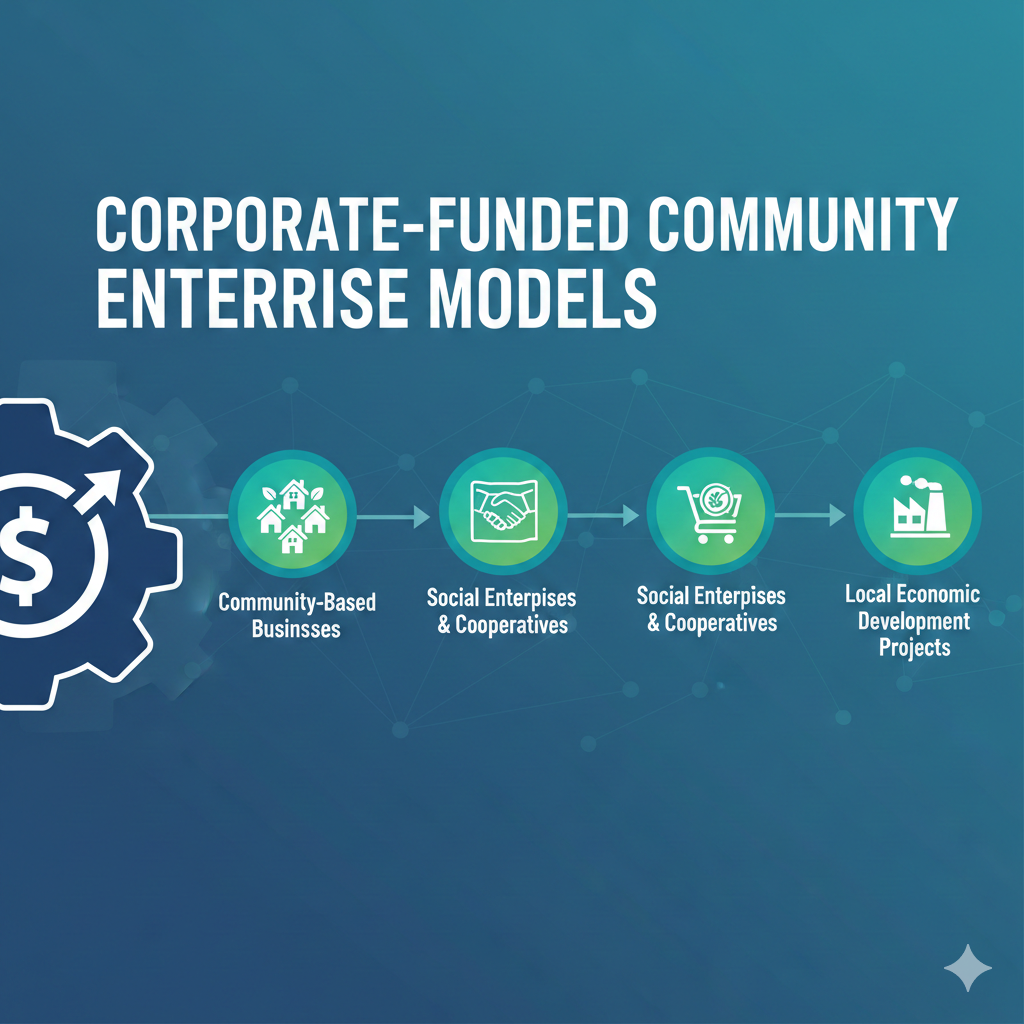 Corporate-Funded Community Enterprise Models