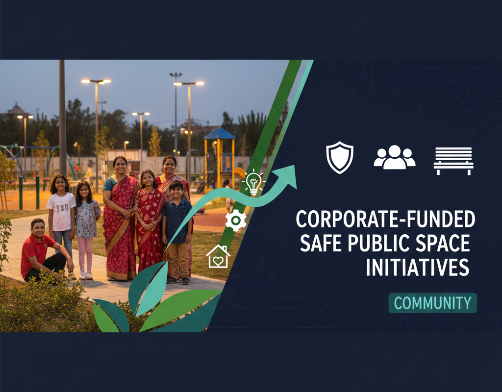 Corporate-Funded Safe Public Space Initiatives