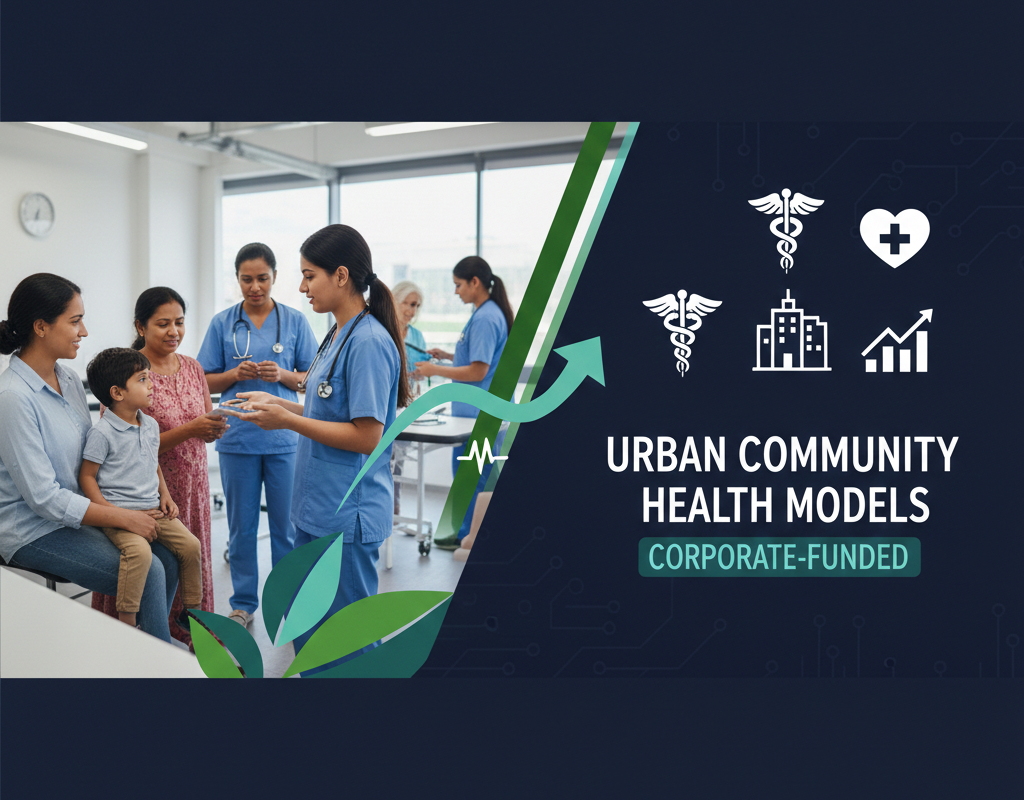 Corporate Funded Health Models कॉर्पोरेट फंडेड स्वास्थ्य मॉडल
