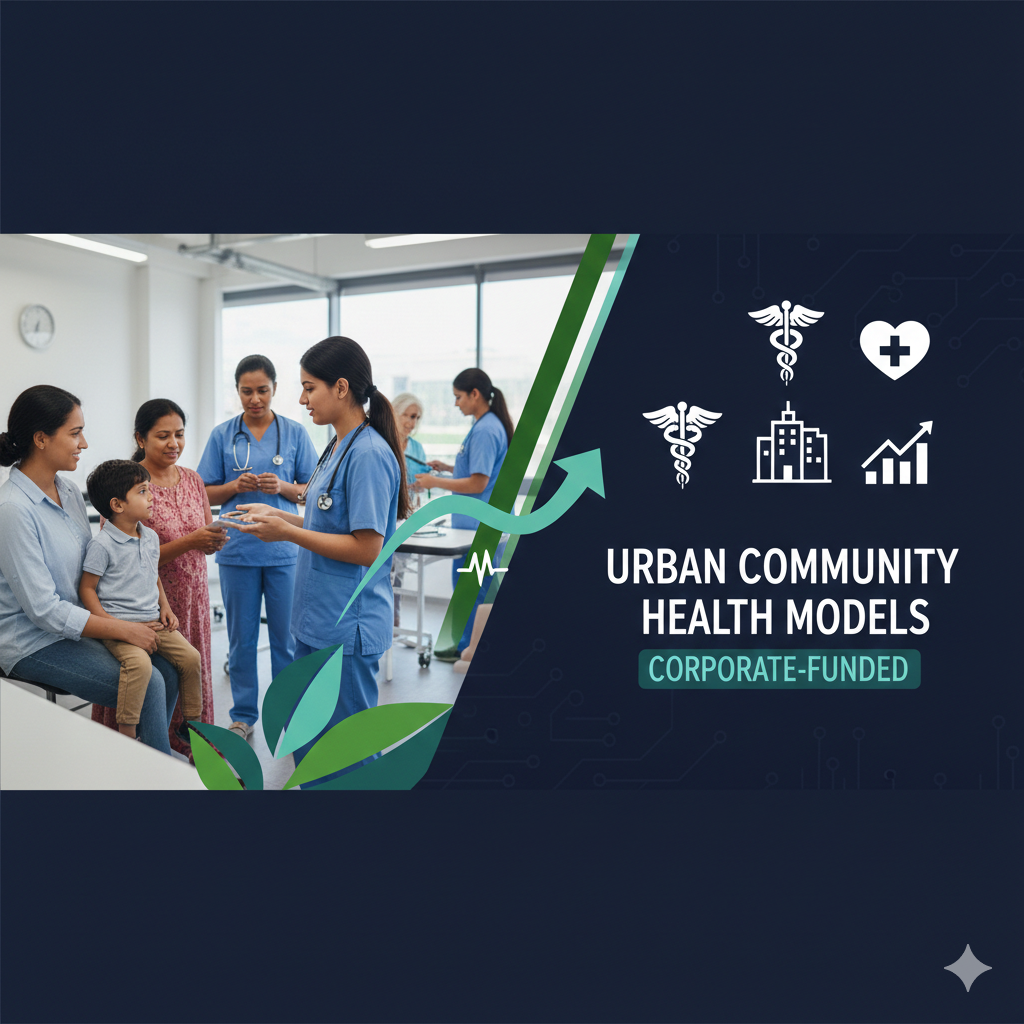 Corporate Funded Health Models कॉर्पोरेट फंडेड स्वास्थ्य मॉडल