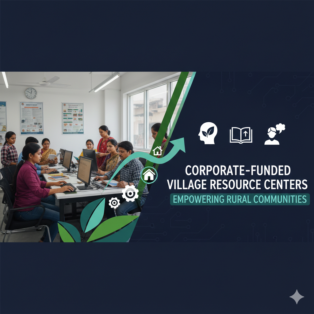 Corporate-Funded Village Resource Centers