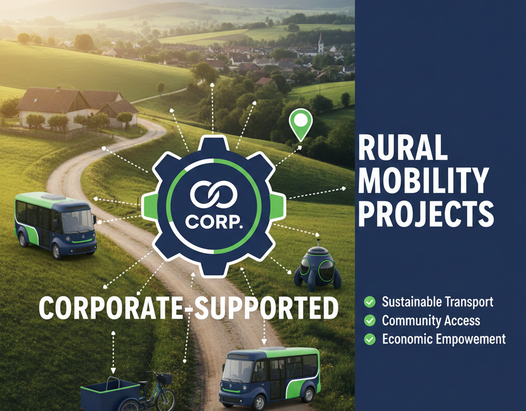 कॉर्पोरेट-सहायता प्राप्त ग्रामीण गतिशीलता परियोजनाएं