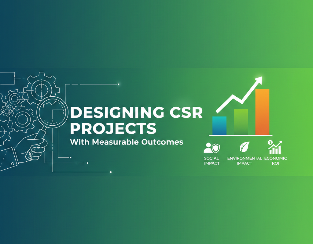 मापनीय परिणामों वाले CSR प्रोजेक्ट कैसे डिज़ाइन करें