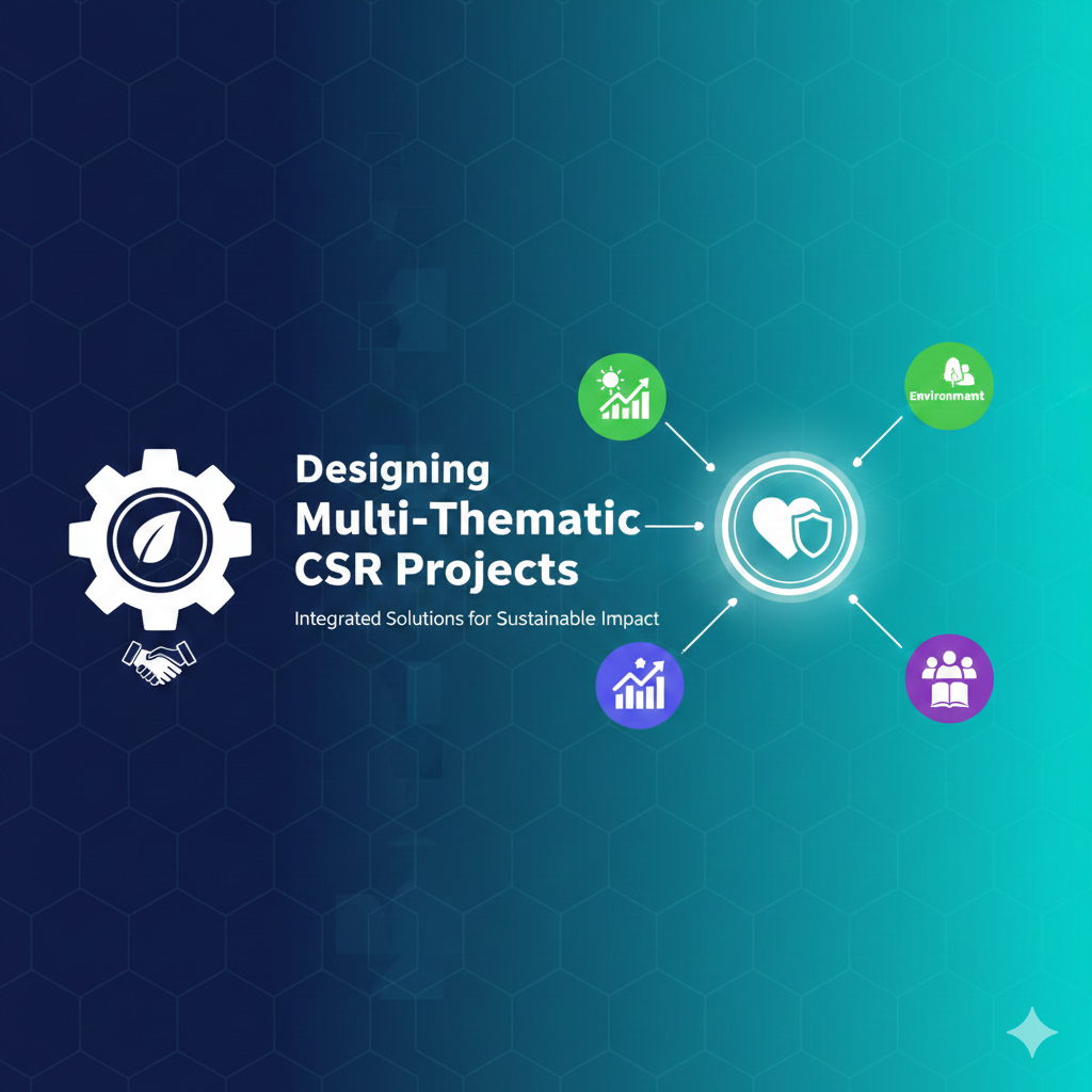 मल्टी-थीमैटिक CSR प्रोजेक्ट्स डिजाइन करना