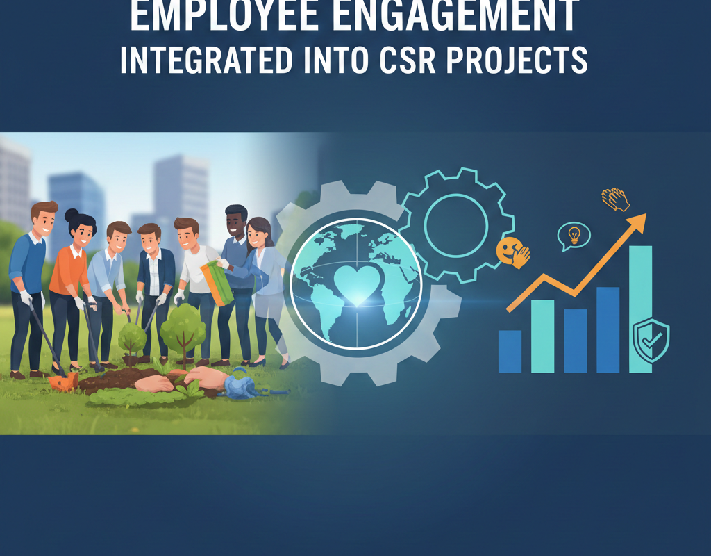 CSR प्रोजेक्ट्स में कर्मचारी संलग्नता