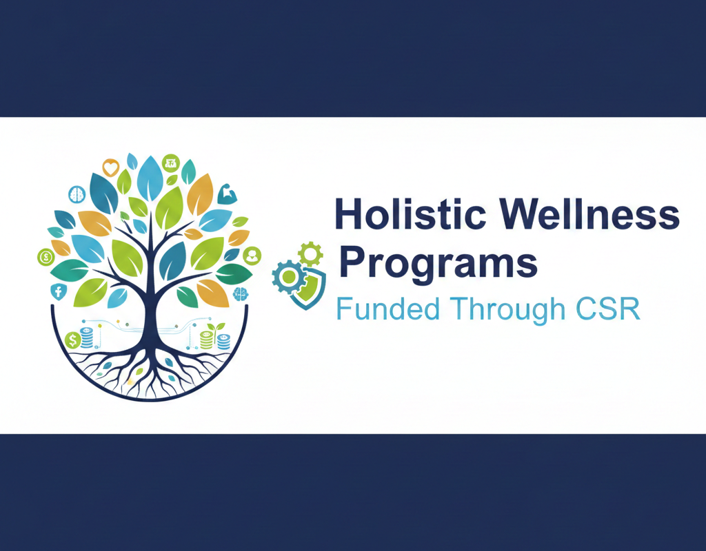 CSR के माध्यम से वित्तपोषित होलिस्टिक वेलनेस प्रोग्राम