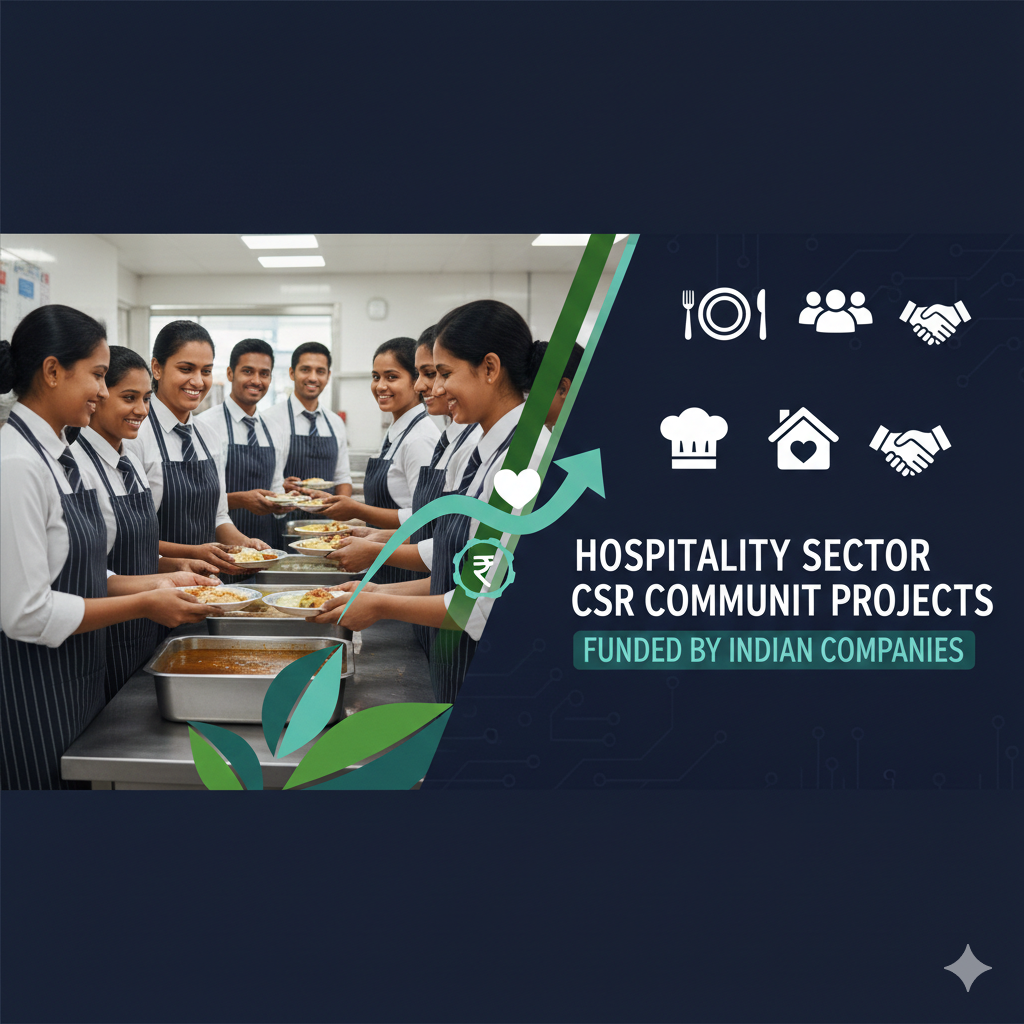 Hospitality Sector CSR Community Projects Driving