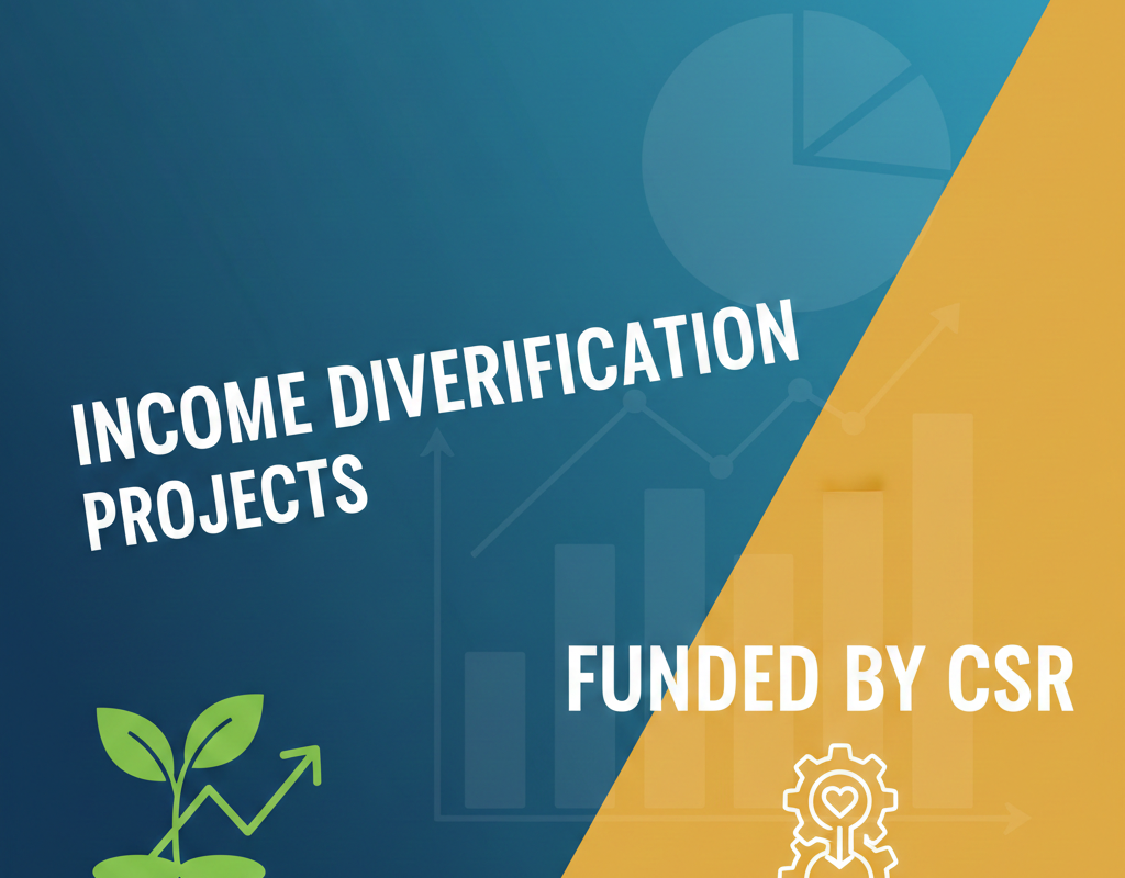 Income Diversification Projects Funded by CSR