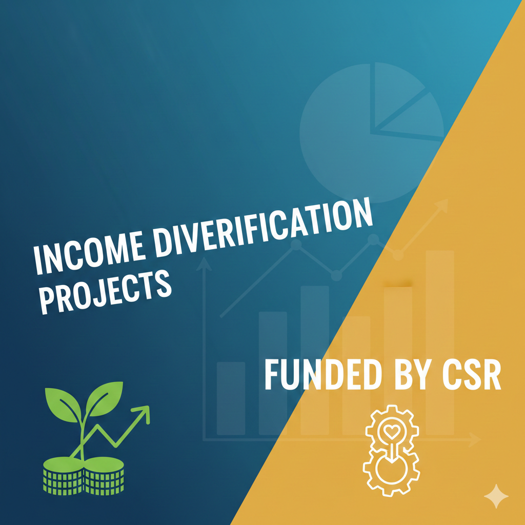 Income Diversification Projects Funded by CSR