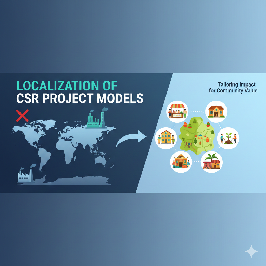 CSR परियोजना मॉडलों का स्थानीयकरण