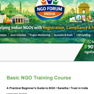 NGO Training India Basic Course