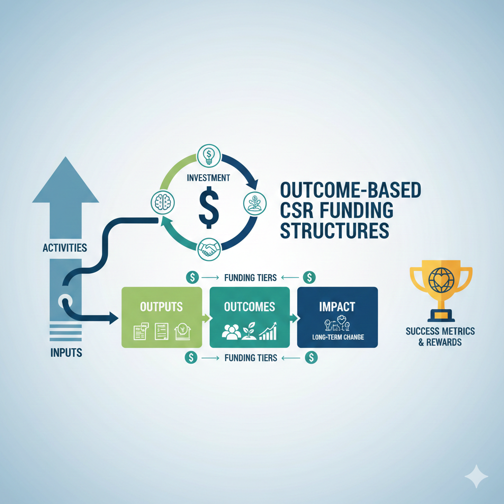 आउटकम-बेस्ड CSR फंडिंग स्ट्रक्चर्स