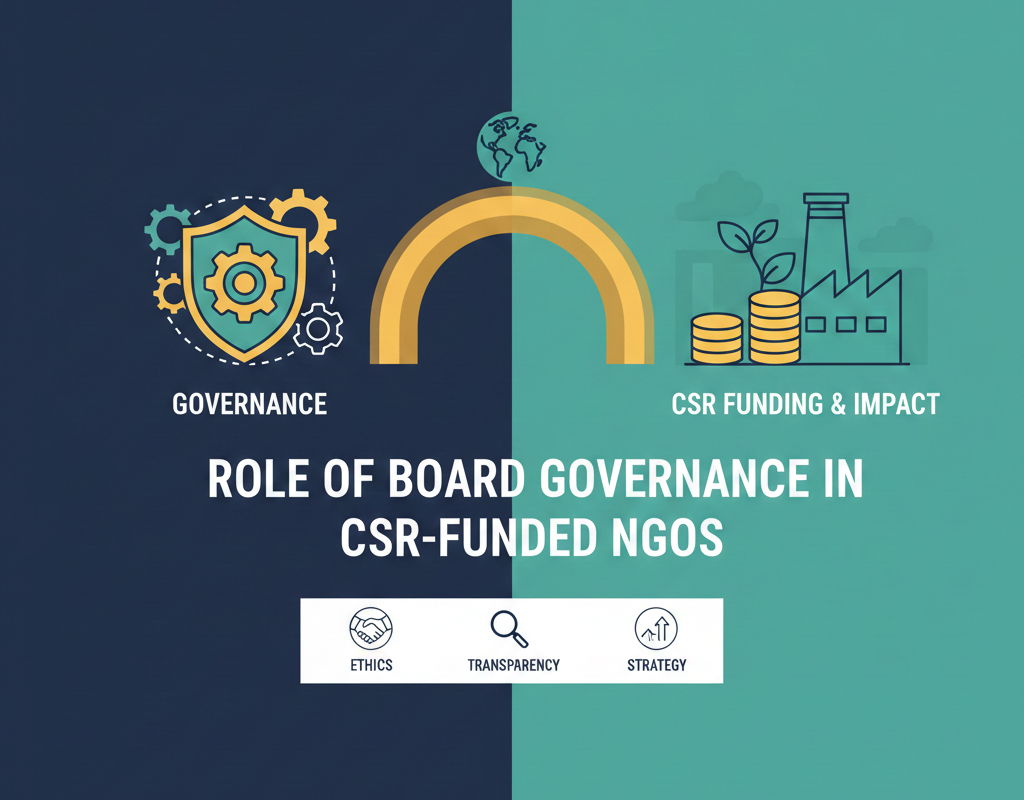 CSR-फंडेड NGOs में बोर्ड गवर्नेंस की भूमिका